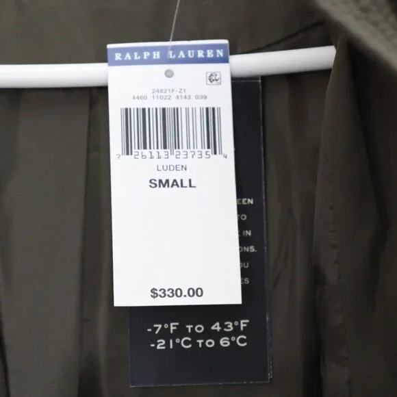 Lauren Ralph Lauren Padded Down Jacket, Litchfield Loden - Picture 11 of 11